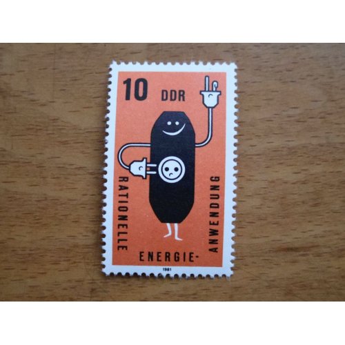 他の写真1: 東ドイツ（DDR）の切手 ：省エネルギー