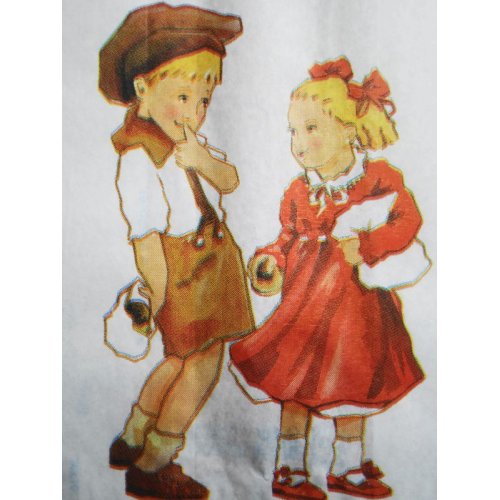 他の写真2: フランス マルシェ袋 (男の子と女の子）