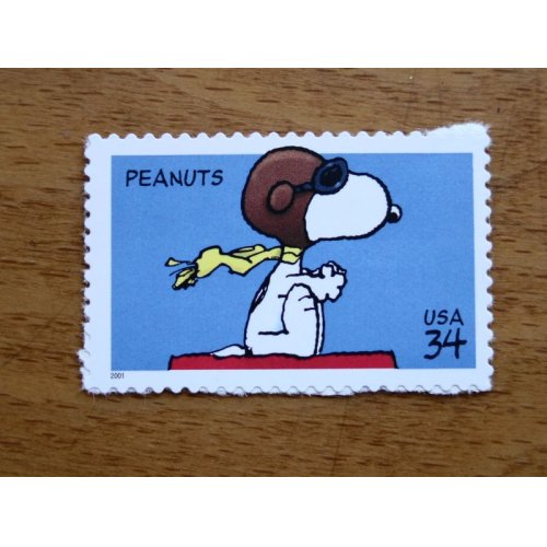 他の写真1: アメリカの切手：スヌーピーのシール切手