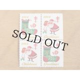 ★再入荷★アメリカ　クリスマスシール’64
