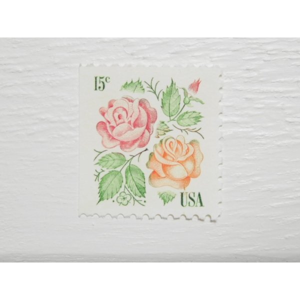 画像1: アメリカの切手：バラ