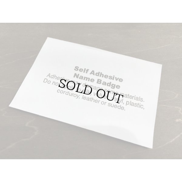 画像5: アメリカ　Z ゼット ハローラベル（ネームバッジラベル）