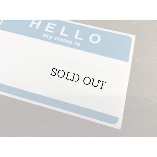 画像4: アメリカ　Z ゼット ハローラベル（ネームバッジラベル）