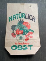 ドイツ　青果店の袋　NATURLICH　５枚セット