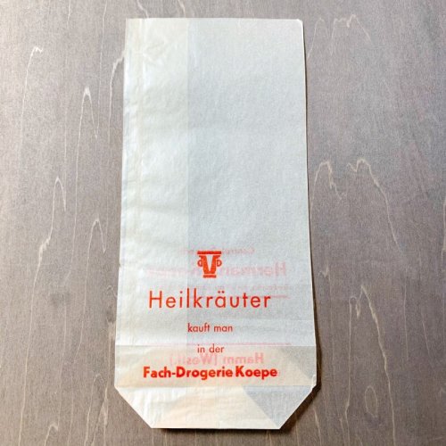 他の写真2: ドイツ　１９５５年の薬屋さんのグラシン袋