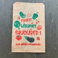 画像1: フランス　青果店の袋　ビタミン同盟　５枚セット (1)