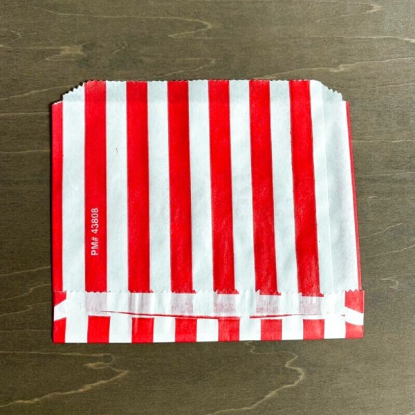 画像2: アメリカ　ヴィンテージ　　キャンディストライプの袋