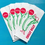 アメリカ　ピクルス柄の袋　CHILLY　DILLY　５枚セット