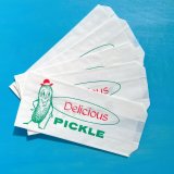 アメリカ　ピクルス柄の袋　Delicious　５枚セット