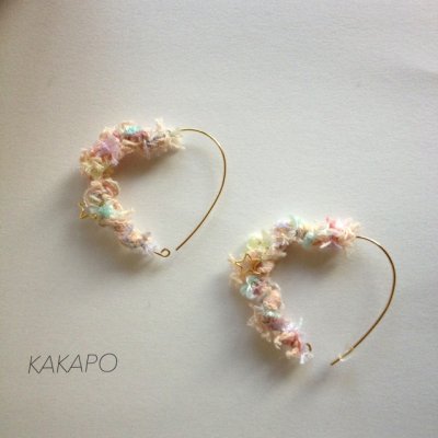 画像2: Pastel Heart pierce