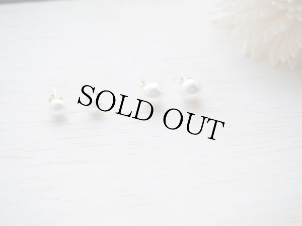 画像3: 2wayパールクロスピアス(8ｍｍ) (3)