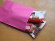 画像1: アメリカ　カラーグラシン紙袋 （ピンク） (1)