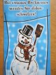 画像2: ドイツ パン屋さんの紙袋 （雪だるま） (2)