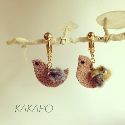 画像2: Small bird BE earring