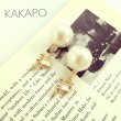 画像3: 20mm　Cotton Pearl L earring (3)