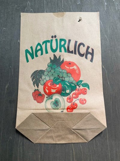 画像3: ドイツ　青果店の袋　NATURLICH　５枚セット