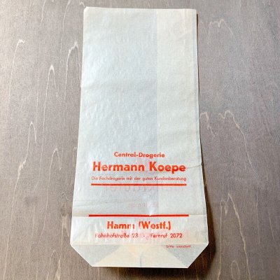 画像1: ドイツ　１９５５年の薬屋さんのグラシン袋