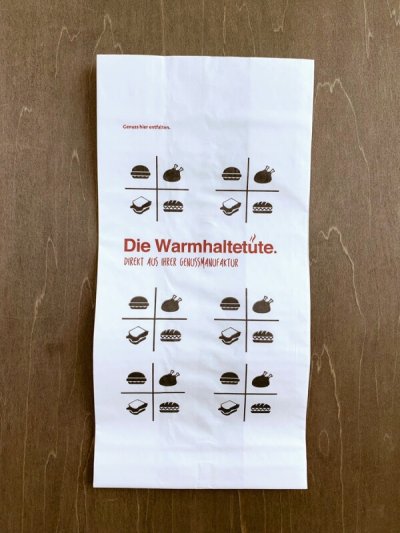画像1: ドイツ　グリルチキンの袋　5枚セット