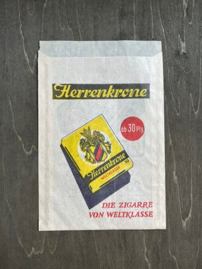 画像1: ドイツ　古いたばこ店の袋