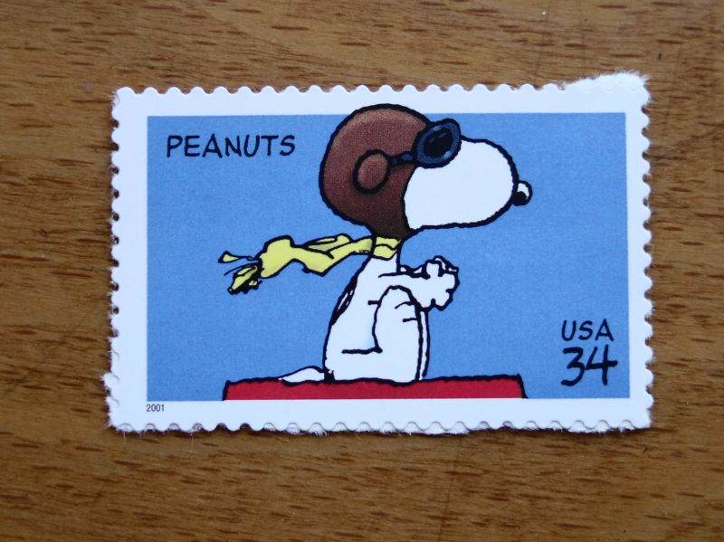 アメリカの切手 スヌーピー