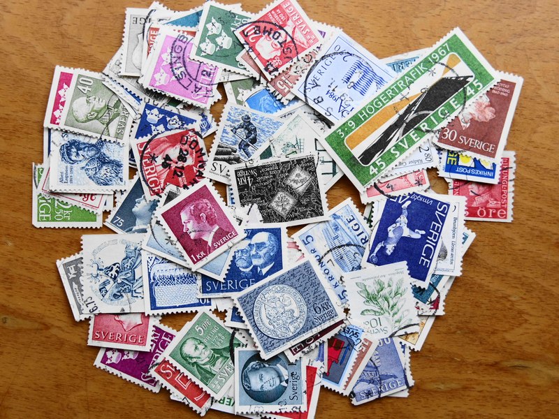 海外切手 スエ－デン未使用９種 【良好品】 - コレクション